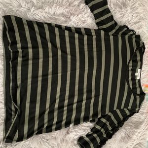 Stripped Casual Blouse